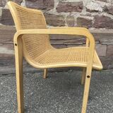 2 Olivo Pietro designer armchairs, Italy, 1970s