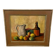 Swedish Oil on Board “Still Life with Jug,Bottle and Fruit” By CW Framed 60×51cm