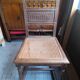 Oak and rattan chair 1900