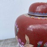 Chinese cloisonne ginger jar