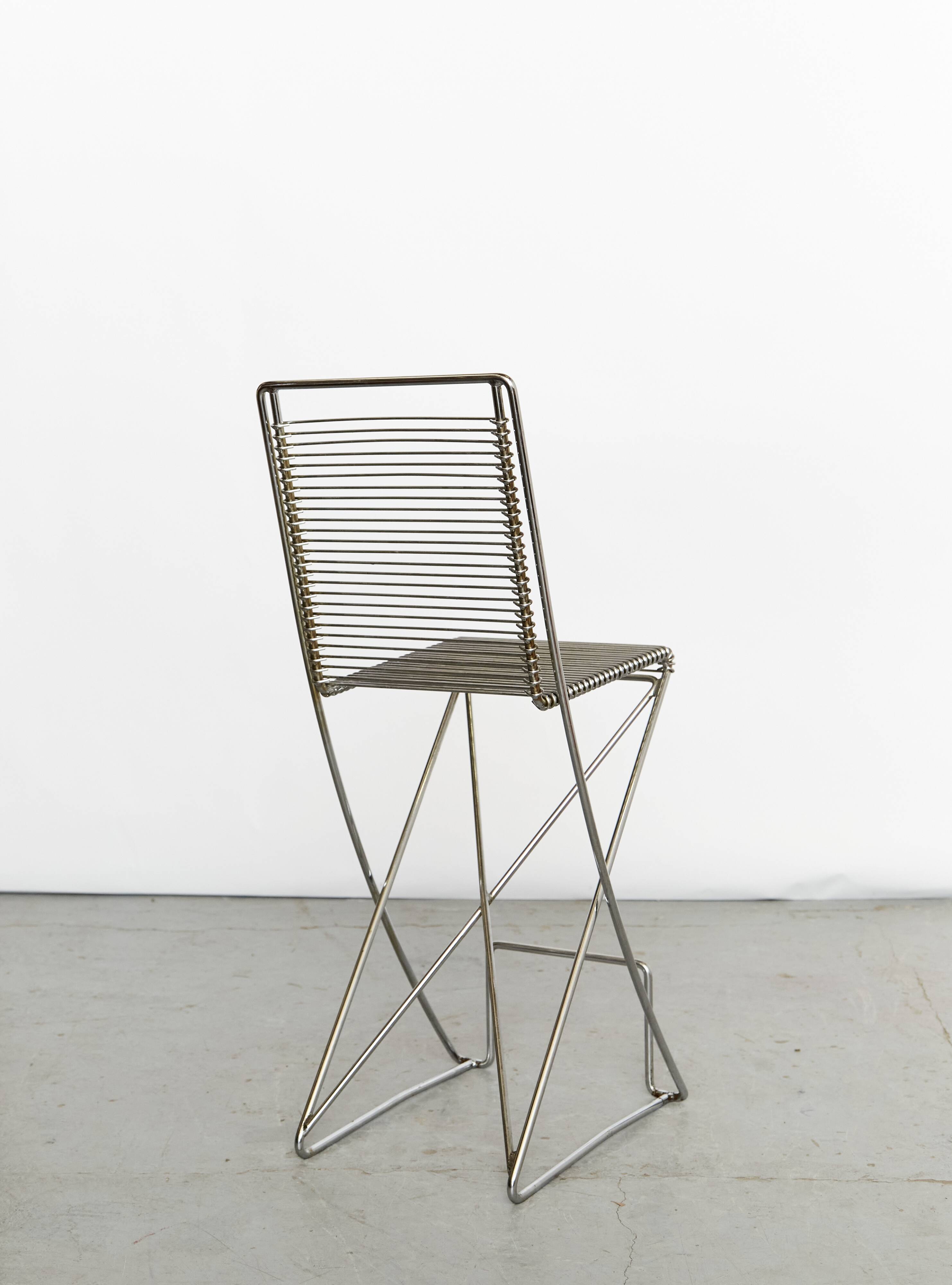 Till Behrens Kreuzschinger Barhocker pour Schublach I Ensemble de Quatre