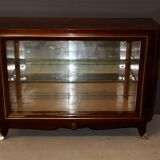Art Deco period silverware in walnut