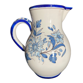 Nevers faience pitcher