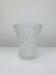 Vase "pansies" by Josef Inwald, molded pressed glass, art deco