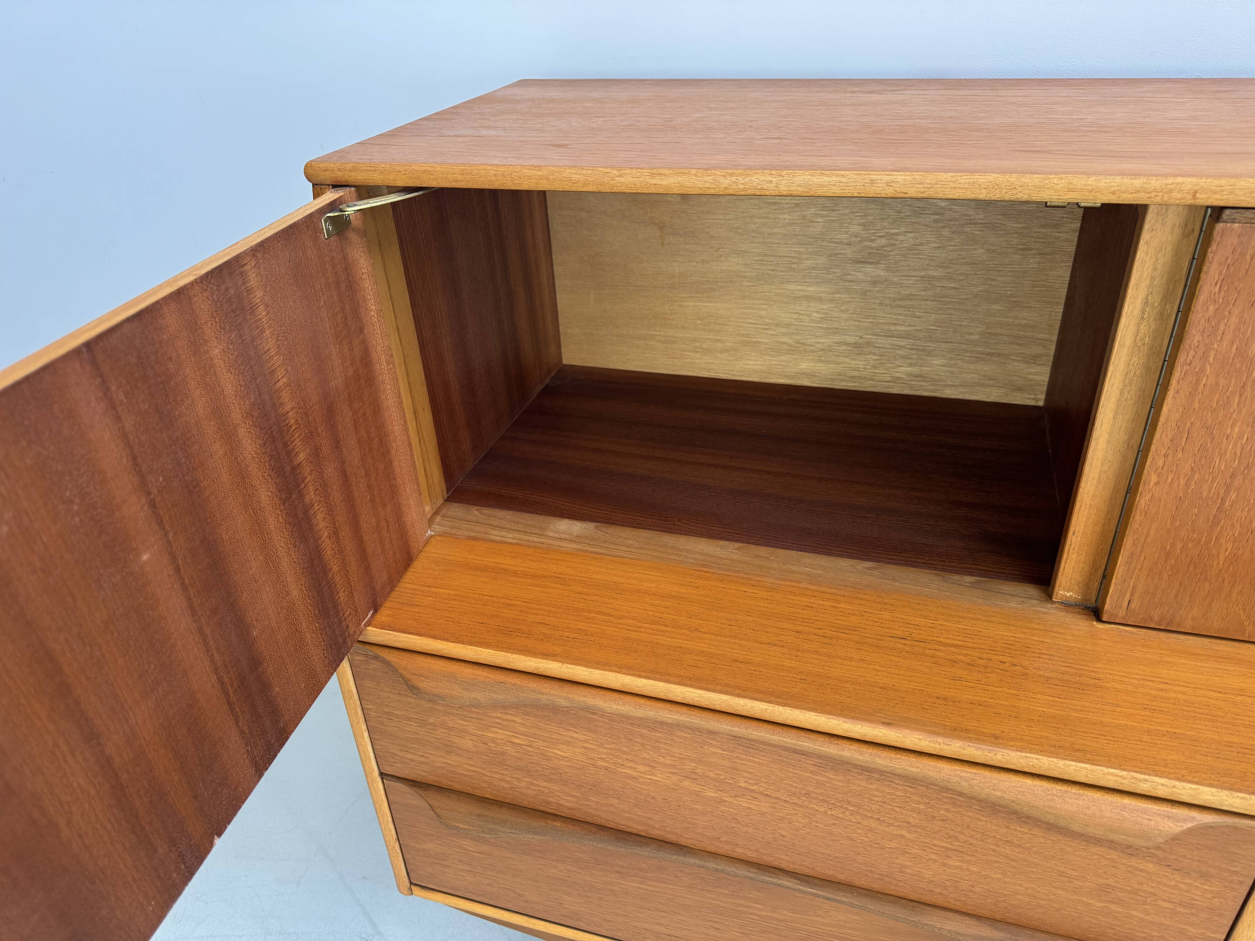 Unique designer sideboard from the 1960s  by Sutcliffe Todmorden.