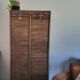 Double Oak Filing Cabinet
