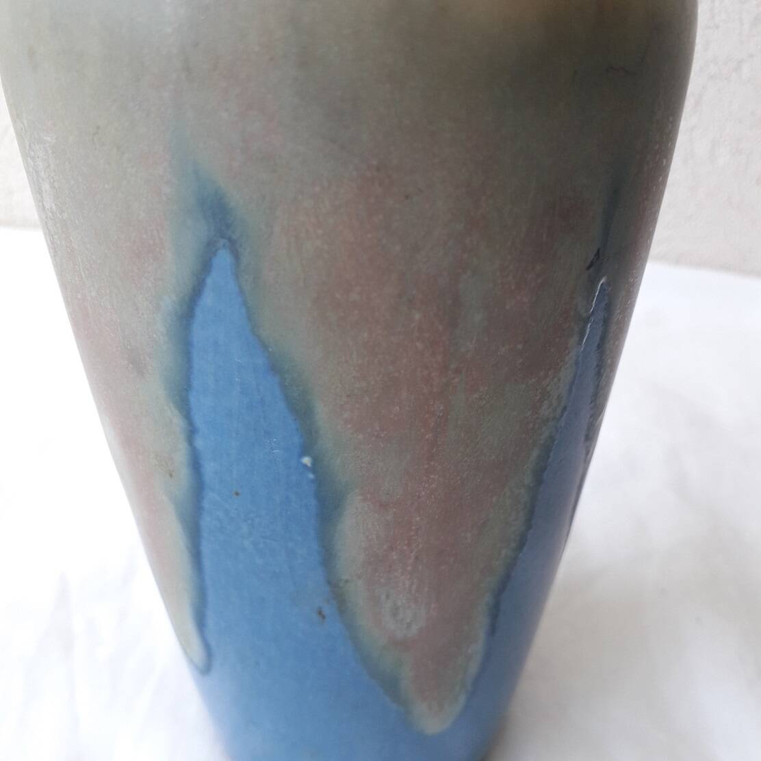 Stoneware single-stem vase