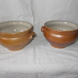 Set of 2 sandstone bowls