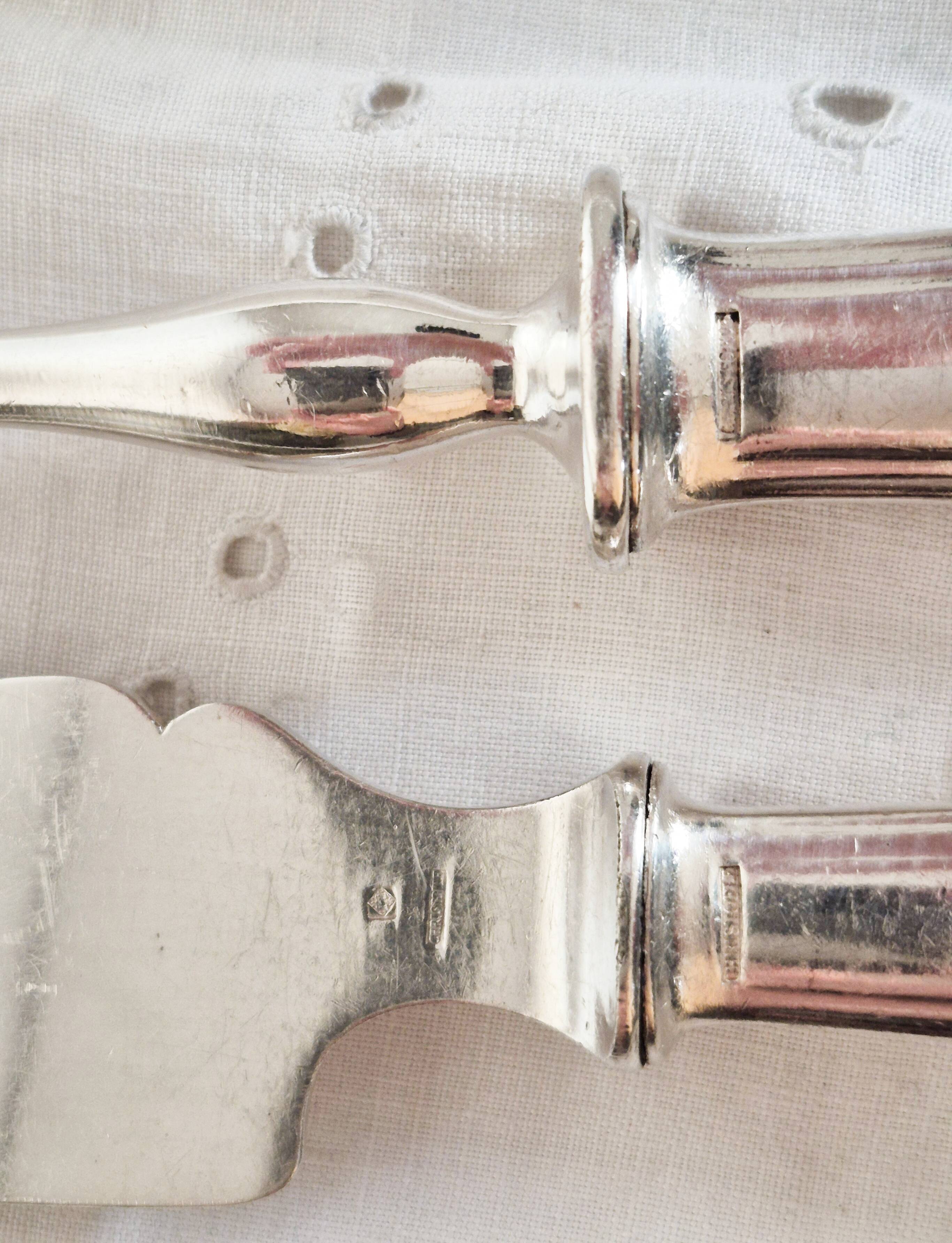 Christofle, silver serving cutlery