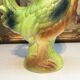 Pichet carafe coq in barbotine france vintage