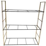 Gold string wall shelf 60-70