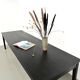 Large burnt wood table Shou Sugi Ban - 300 x 90 cm