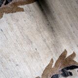 Vintage Tibetan Art Deco Khaden rug 92cm x 206cm 1960s