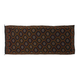 Tapis kilim de zone, kilim turc noué à la main en laine vintage, tapis de 275 cmx 106 cm