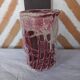 Original enamelled earthenware vase