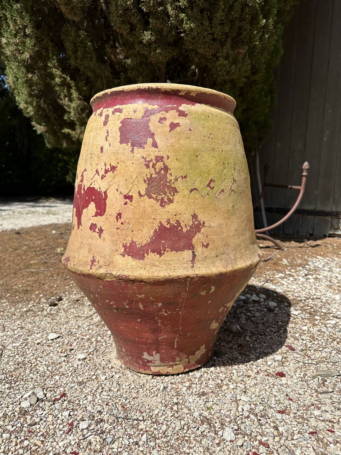 Terracotta pottery jar