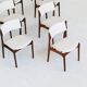 Erik Buch OD 49 set of ten dining chairs rosewood O.D. Mobler Denmark 1960