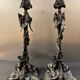 Pair of Art Nouveau candlesticks circa 1900