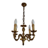 Bronze chandelier