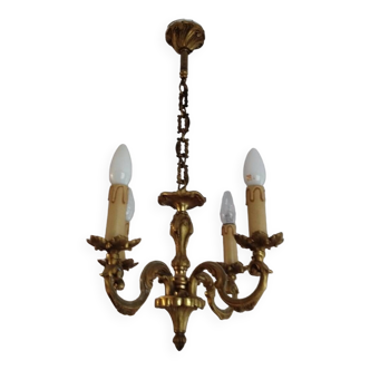 Bronze chandelier