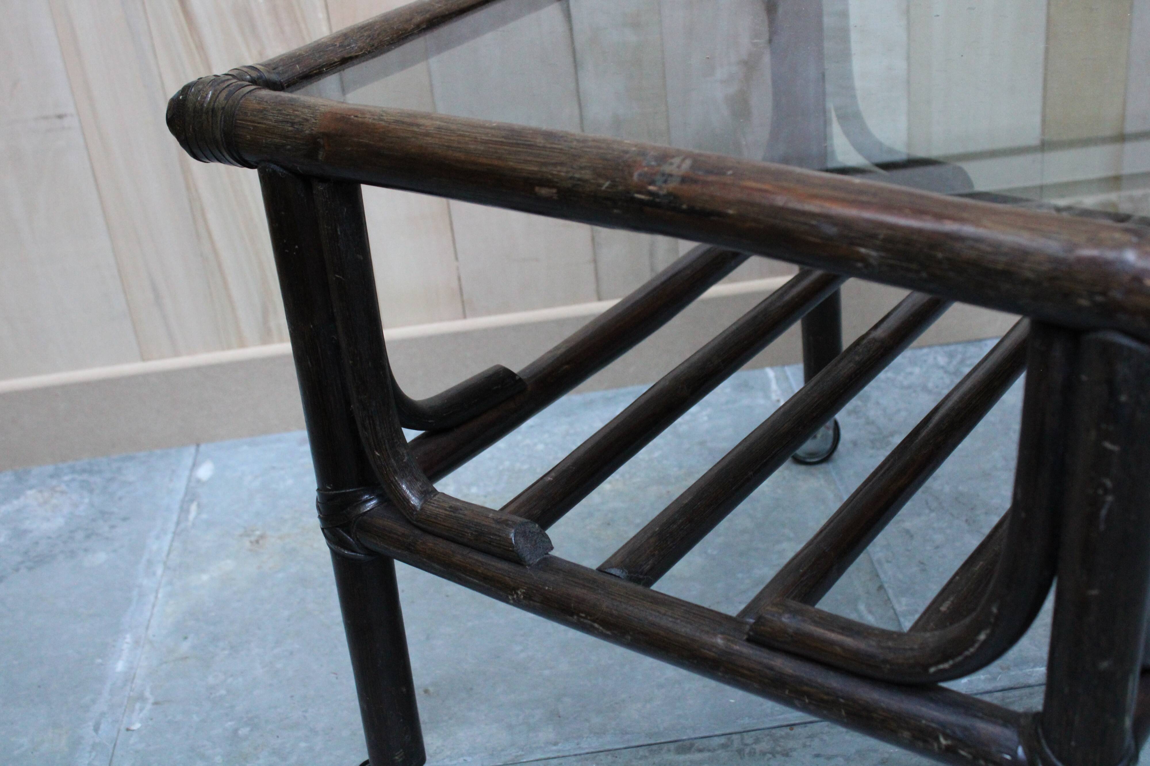 bamboo coffee table