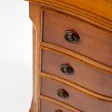 Original English cherry chest of drawers Burton Reproductions Limited