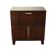 Small Art Deco Bar Cabinet, Macassar Veneer, France, circa 1930