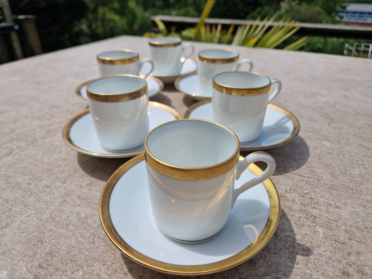 6 Richard Ginori coffee cups