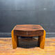 Solid wood side table – Vintage charm and timeless elegance