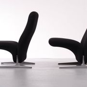 F780 Concorde Lounge Chairs by Pierre Paulin for Artifort in New Upholstery