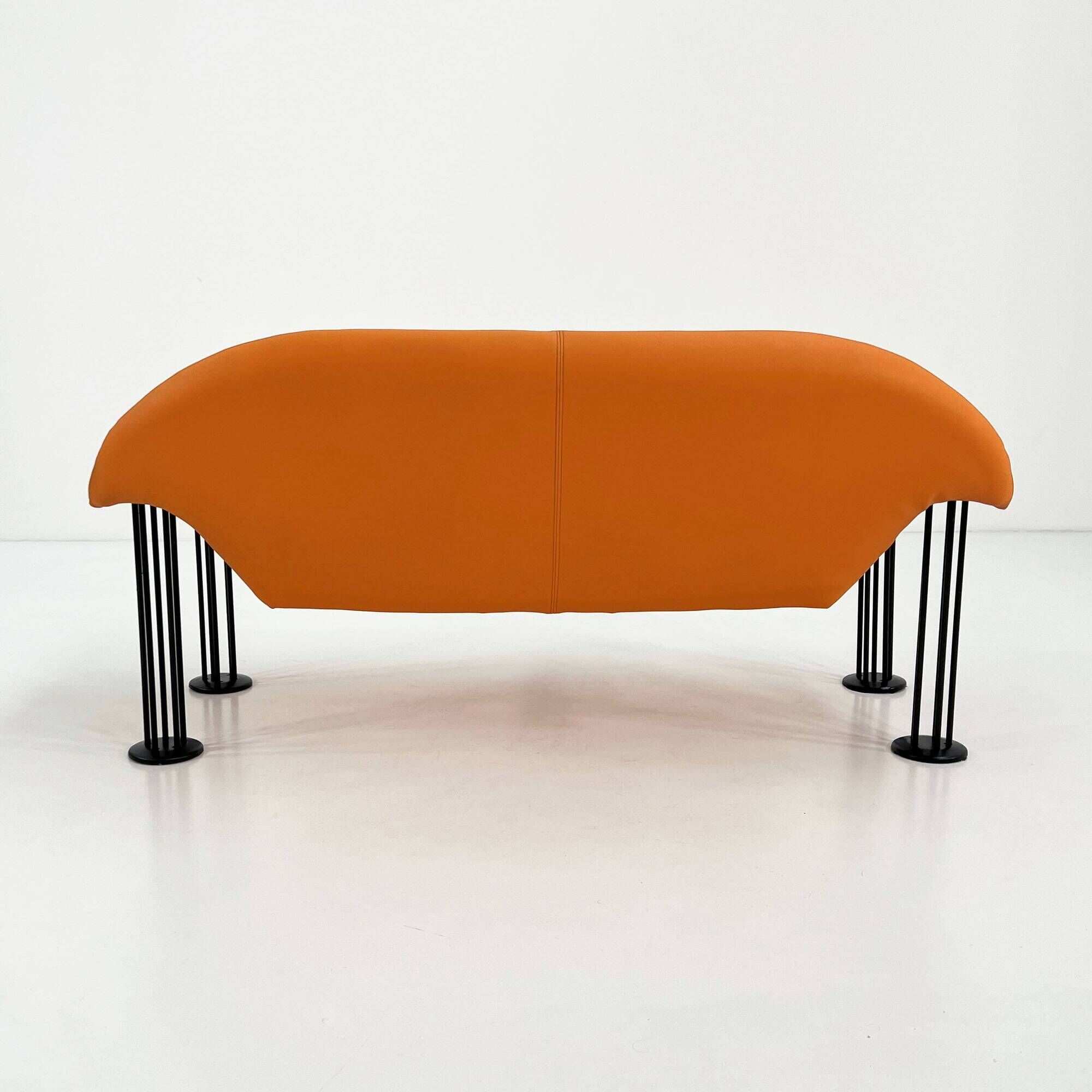Postmodern 2-seater sofa by Burkhard Vogtherr for Hain & Tohme, 1980