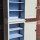 Wooden wardrobe.