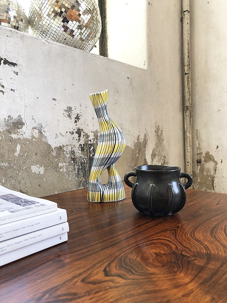 Tasca Italy polymorphic ceramics vase