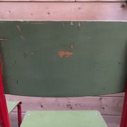Set of 3 vintage school chairs