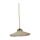 Vintage opaline hanging lamp