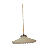 Vintage opaline hanging lamp