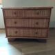 Wicker rattan chest of drawers