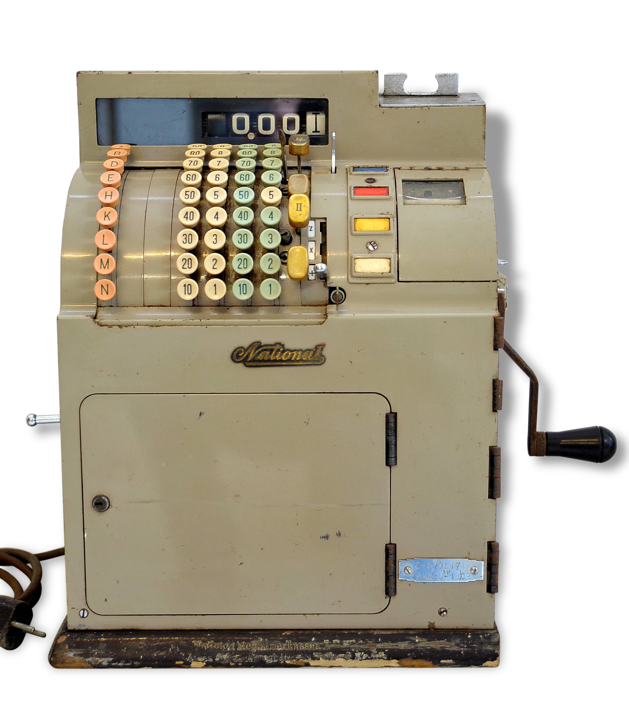 Caisse Enregistreuse Ancienne National 1944 Selency