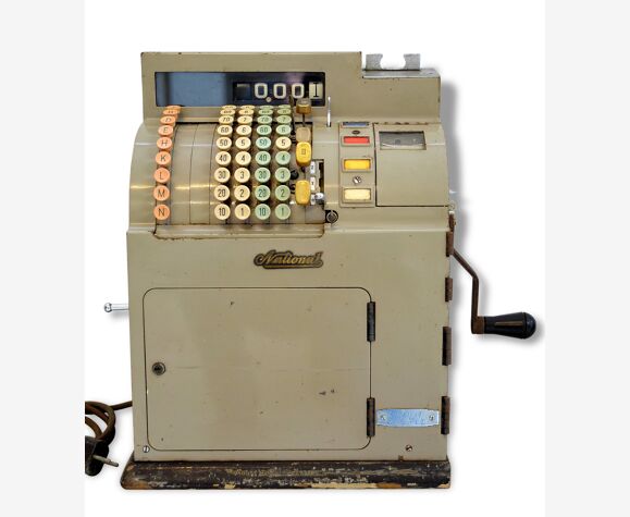 Caisse Enregistreuse Ancienne National 1944 Selency Caisse Enregistreuse Ancienne National 1944 Selency