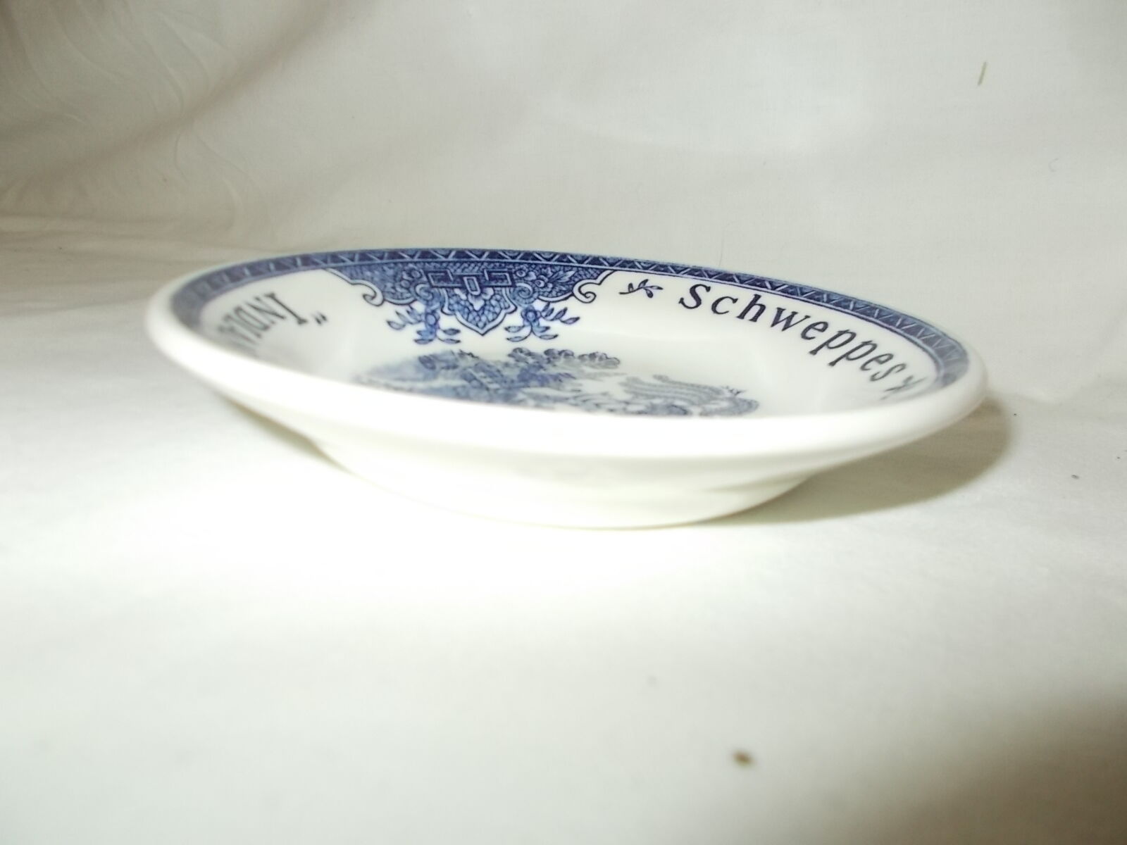 Schweppes advertising ashtray