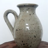 Carafe en grès pyrité vintage