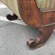 Antique Charles X style 'Gondola' type sofa to be restored, 19th century