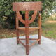 Fauteuil tripode en chêne mouvement breton Ar seiz Breur