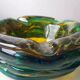 Cendrier design vintage en verre Mdina