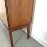 Palissander fineer Palette Möbel kast met 4 vakken en ronde grepen