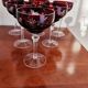 Crystal champagne glasses