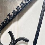 Vintage coat rack with mirror