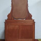 Commode coiffeuse Louis XV en noyer