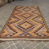 Tapis d'orient ancien kilim 346 x 184 cm