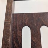 Wooden folding magazine rack